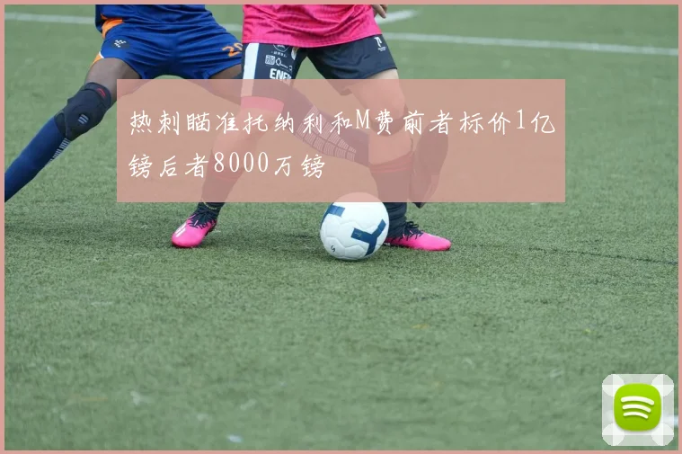 热刺瞄准托纳利和M费前者标价1亿镑后者8000万镑